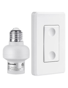 Portalámpara Inalámbrico DEWENWILS con Control Remoto E26/E27