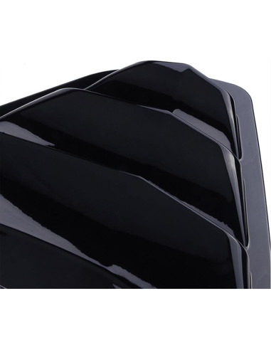 Louvers de Ventana Toyota Camry 2006-2011 ABS Negro Brillante