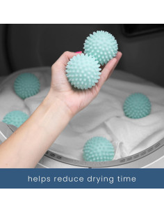 Pelotas de Secado Reutilizables S&T INC. 6 Piezas 6.35 cm 2