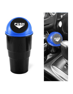 Mini Basurero de Coche NTNEV Azul a Prueba de Fugas