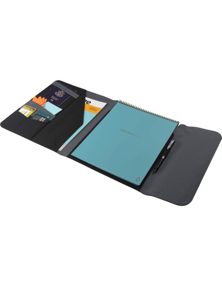 Funda Folio Rocketbook Flip Negra 100% Reciclable Tamaño Carta