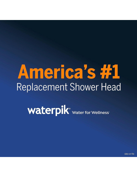 Cabezal de Ducha de Mano Waterpik QMK-759ME Ajustable 7 Modos