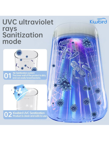 Irrigador Oral Inalámbrico KIWIBIRD C1 Verde 230ml IPX8