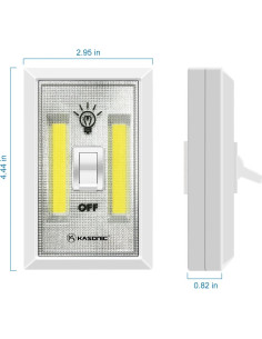 Luz Nocturna LED K KASONIC 200 Lúmenes Inalámbrica 4 Paquete 2