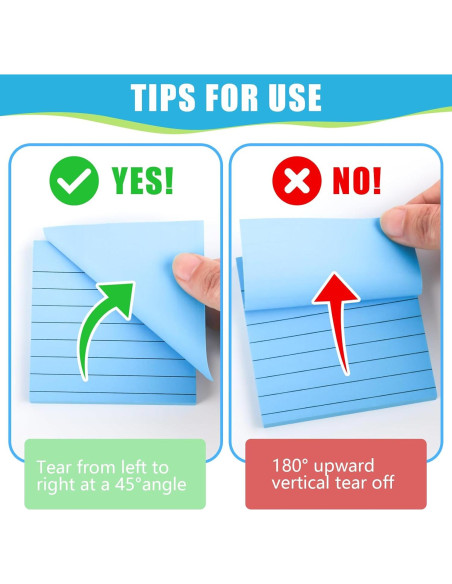 Notas Adhesivas Rayadas SACATR 3x3" (30 Colores, 3000 Hojas) Notas Adhesivas Rayadas SACATR 3x3" (30 Colores, 3000 Hojas)