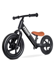 Bicicleta de Equilibrio KRIDDO para Niños 2-5 Años, Negro