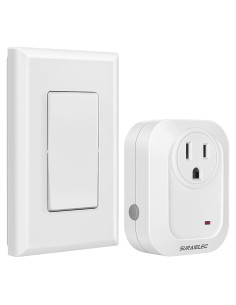 Interruptor de Pared Inalámbrico SURAIELEC 10A 30m RF