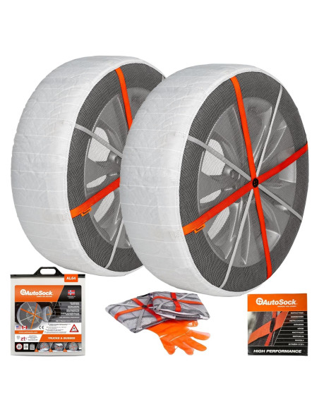 AutoSock AL64 para Neumáticos de Nieve - Paquete de 2