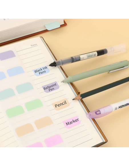 240 Pestañas Adhesivas de Colores Mozeat Lens 2.5x2.8cm