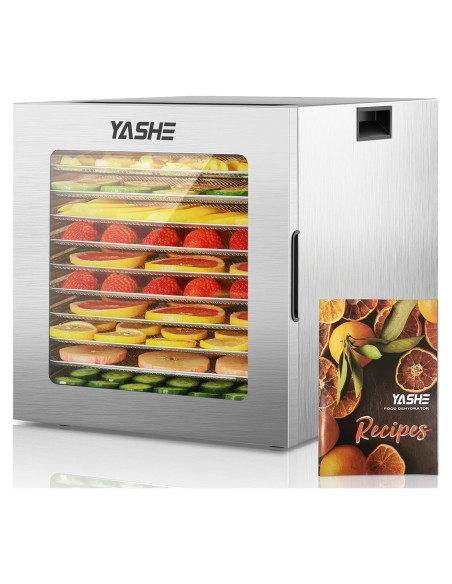 Deshidratadora de Alimentos YASHE FD-1013A 10 Bandejas 850W Deshidratadora de Alimentos YASHE FD-1013A 10 Bandejas 850W