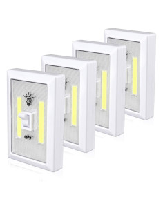 Luz de Armario LED Lzonunl Táctil a Batería 4 Piezas
