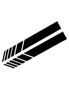 Calcomanías Reflectantes para Espejos Retrovisores Ferianl - 2 Piezas