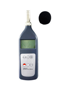 Medidor de Nivel de Sonido HFBTE 25-130dB con Pantalla LCD 2