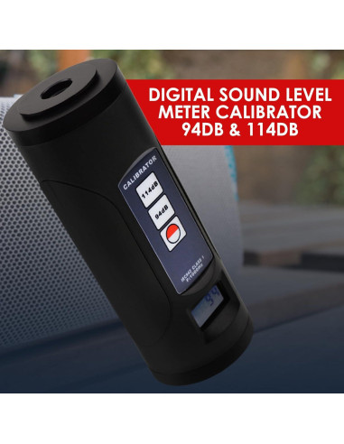 Calibrador de Sonido Digital Gain Express ND9B 94dB 114dB