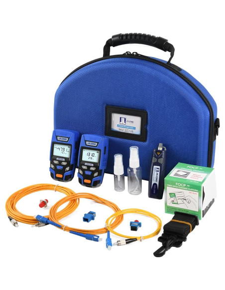 Kit de Prueba de Pérdida de Fibra Óptica JILONG JLT-12E