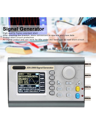 Generador de Señal DDS JDS2900 50MHz Doble Canal Laboratorio