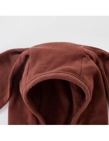 Gorro de Conejo para Bebé Merqwadd - Algodón Suave 0-12 Meses