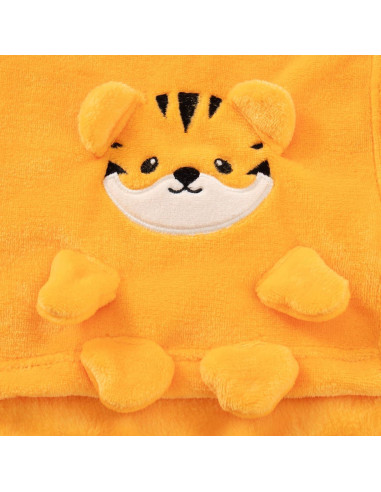 Manta para Bebé Babyhuggle Tigre Dorado 101.6x76.2 cm