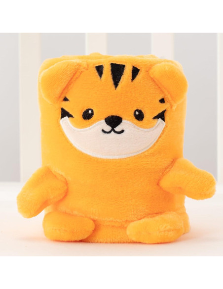 Manta para Bebé Babyhuggle Tigre Dorado 101.6x76.2 cm