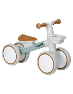 Bicicleta de Equilibrio Qaba Verde para Niños 1-3 Años