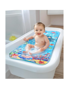 Alfombrilla de baño antideslizante Daugee 101.6x40.6 cm Sirena 2