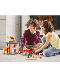 Conjunto de Bomberos de Rescate BRIO 33815 - 18 Piezas 2