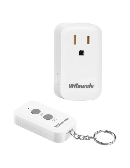 Enchufe Control Remoto Inalámbrico WILAWELS 30m Programable