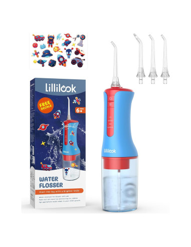 Irrigador Oral Acuático Lillilook Azul para Niños 6+ Años