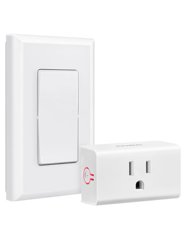 Interruptor de Luz Inalámbrico SURAIELEC 15A 30m Control Remoto