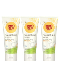 Loción Nutritiva para Bebés Burt's Bees 170g - Paquete de 3