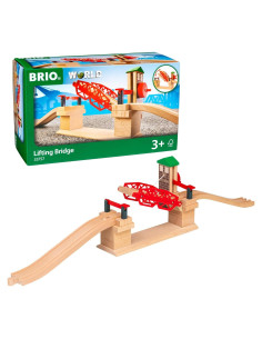 Puente Elevador BRIO World - Accesorio de Tren de Madera