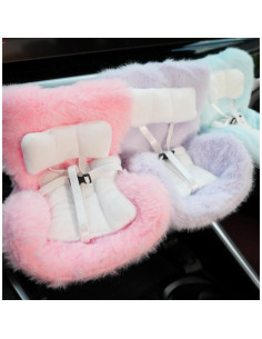 Asiento de Coche Labubu BDBHAVB 11.9x9.9cm Azul con Clip 2