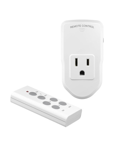 Enchufe Eléctrico Inalámbrico BN-LINK 10A 1200W Control Remoto