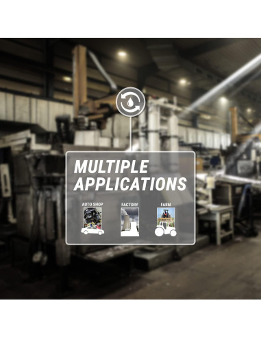 Bomba de Drum Rotativa TERA PUMP 37.85 L/min Hierro Fundido