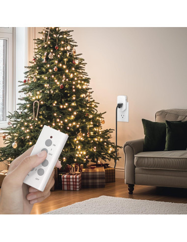 Enchufe Eléctrico Inalámbrico BN-LINK 10A 1200W Control Remoto