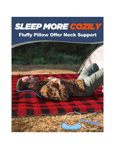 Saco de Dormir Flannel MEREZA XL para Climas Fríos 0-10C