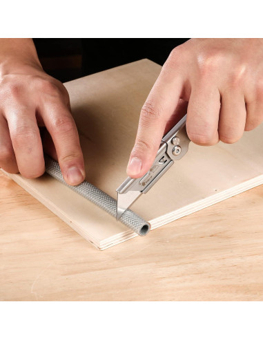 Cuchillo Utility Plegable WORKPRO 3-Pack Acero Inoxidable