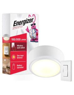Luz de Techo LED Energizer 200 Lúmenes, Control Remoto, Batería