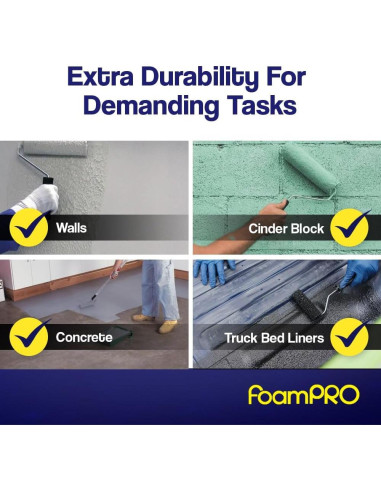 Rodillo de pintura de espuma FoamPRO 59 - 23 cm x 0.95 cm