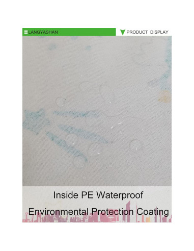 Caja de Almacenamiento LANGYASHAN Redonda 50cm Lienzo Astronauta