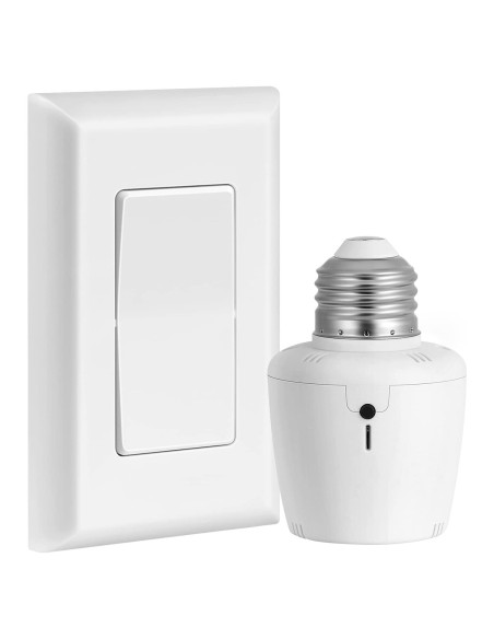 Portalámparas Inalámbrico SURAIELEC E26/E27 con Control Remoto