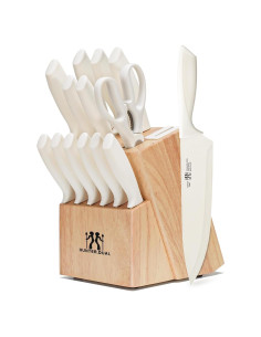 Juego de cuchillos de cocina HUNTER.DUAL 15 Pcs con bloque autoafilable