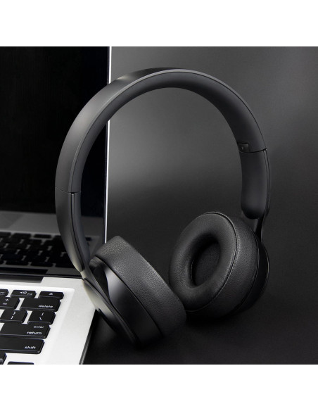 Almohadillas de Repuesto SOULWIT para Auriculares Beats Solo Pro - Negro