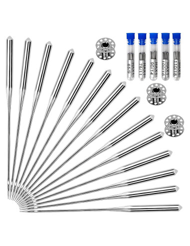 50 Agujas de Máquina de Coser SEWPASAM Universal HAX1