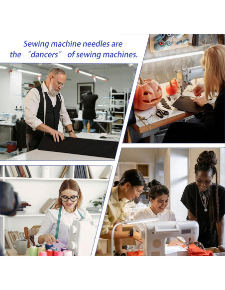 50 Agujas de Máquina de Coser SEWPASAM Universal HAX1