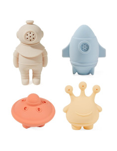 Conjunto de Juguetes de Baño AMCHSURI Espacio 4 Piezas