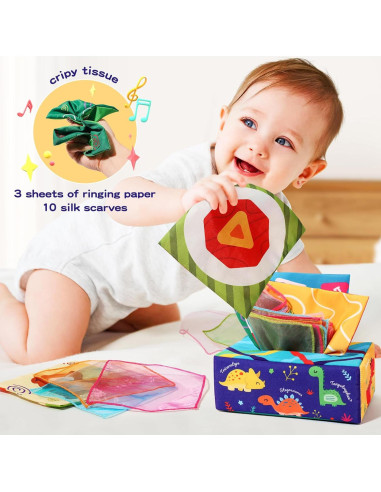 Juguete Montessori 5 en 1 KADAYAYA para Bebés 6-18 Meses