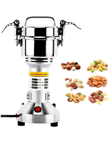 Molinillo Eléctrico de Granos DasMarine 150g 850W Acero Inoxidable