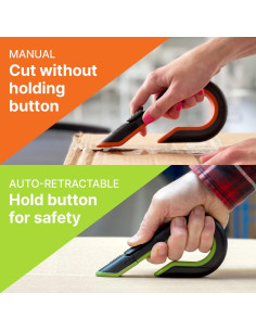 Cortador de Cajas Slice 10503 Verde Cerámica Auto-Retráctil 2