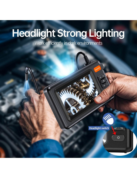 Cámara Endoscópica Anhendeler 5m HD IP67 con Luz